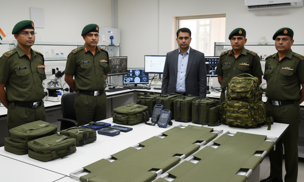 AFMS and IISc Forge Partnership to Advance Combat Medical Technologies for Deployed Troops