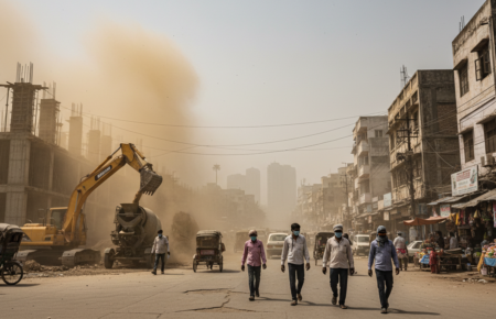 Rapid Expansion of Construction Activity in India is Exposing Millions to Harmful Dust Pollution, Scientists Warn