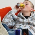 Teenagers consuming energy drinks during study and late-night routines in India
