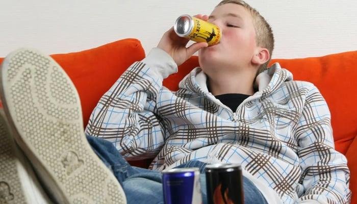 Teenagers consuming energy drinks during study and late-night routines in India