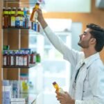 Hospital pharmacy and medicine stock management in an Indian healthcare facility.