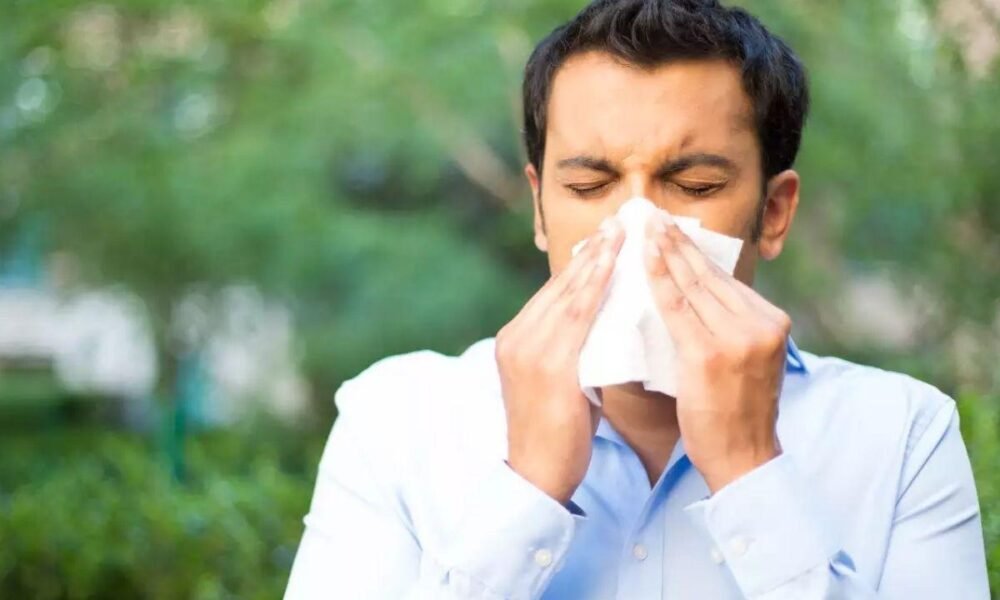 Doctors monitoring allergy and respiratory health complaints in India
