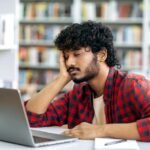 College students dealing with sleep problems and academic stress in India