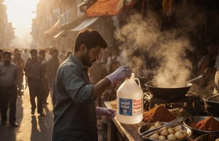 Doctors advising safe food and hygiene practices during summer in India