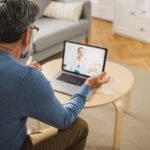 Telemedicine Adoption Continues to Expand as Digital Healthcare Gains Ground Across India Doctor providing telemedicine consultation through a digital healthcare platform.
