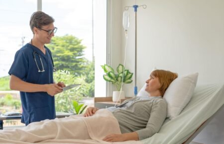 Healthcare professionals responding to heat-related health concerns.