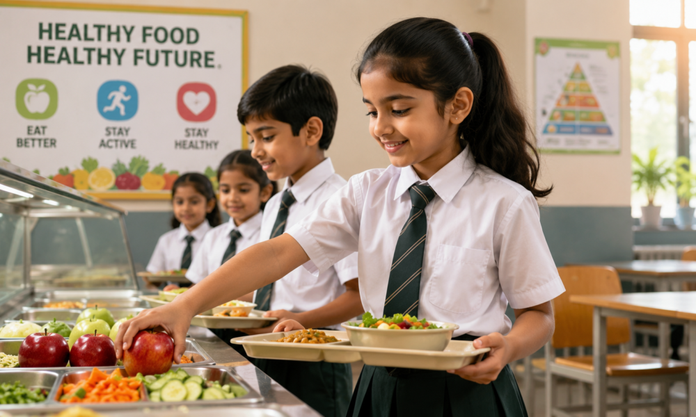 Healthy School Meals and Childhood Nutrition in India