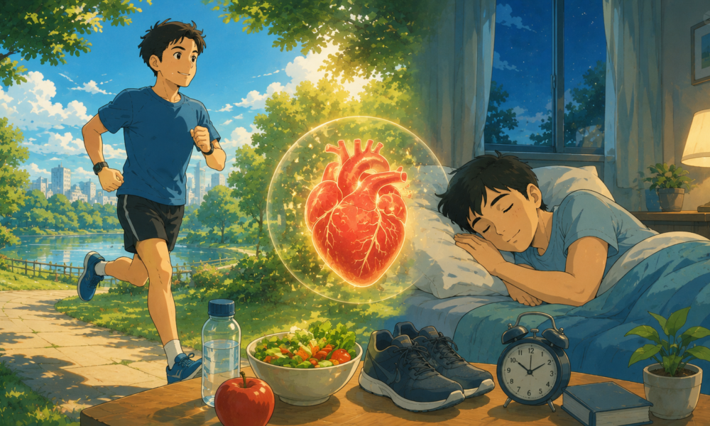 Healthy Sleep and Exercise Support Heart Health