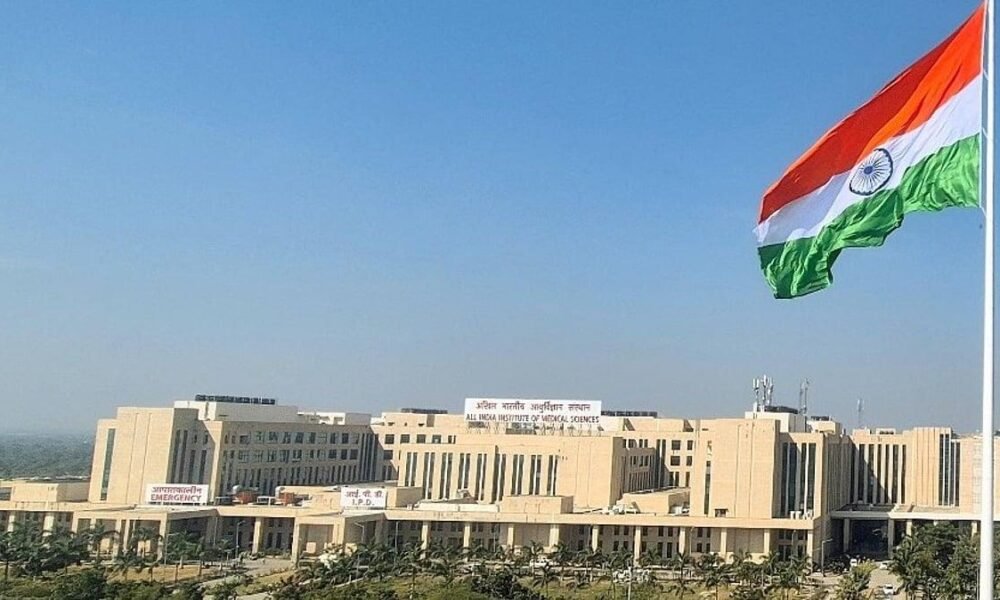 Doctors performing advanced emergency surgery in a modern hospital.
