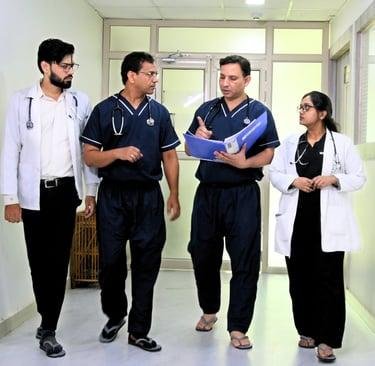 AIIMS Patna hospital campus undergoing expansion to improve healthcare services.