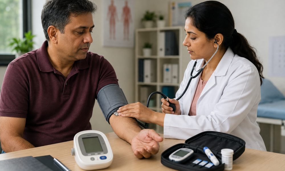 Diabetes and Hypertension Risk After 40