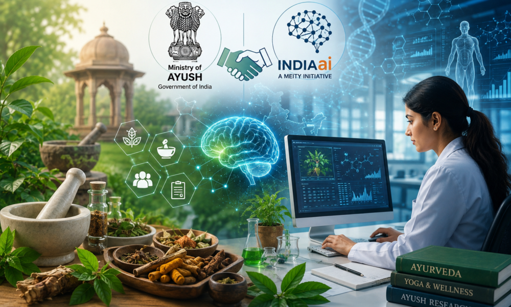 IndiaAI and AYUSH Ministry partnership to advance AI in traditional healthcare