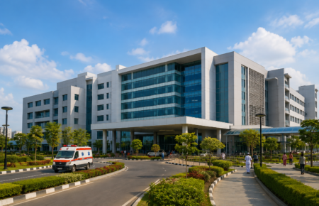 Proposed 400-bed multi-speciality government hospital and healthcare infrastructure in Perambur, Chennai
