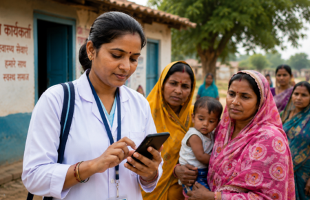 Google Gemini powered HealthVaani AI assistant supporting frontline healthcare workers in India