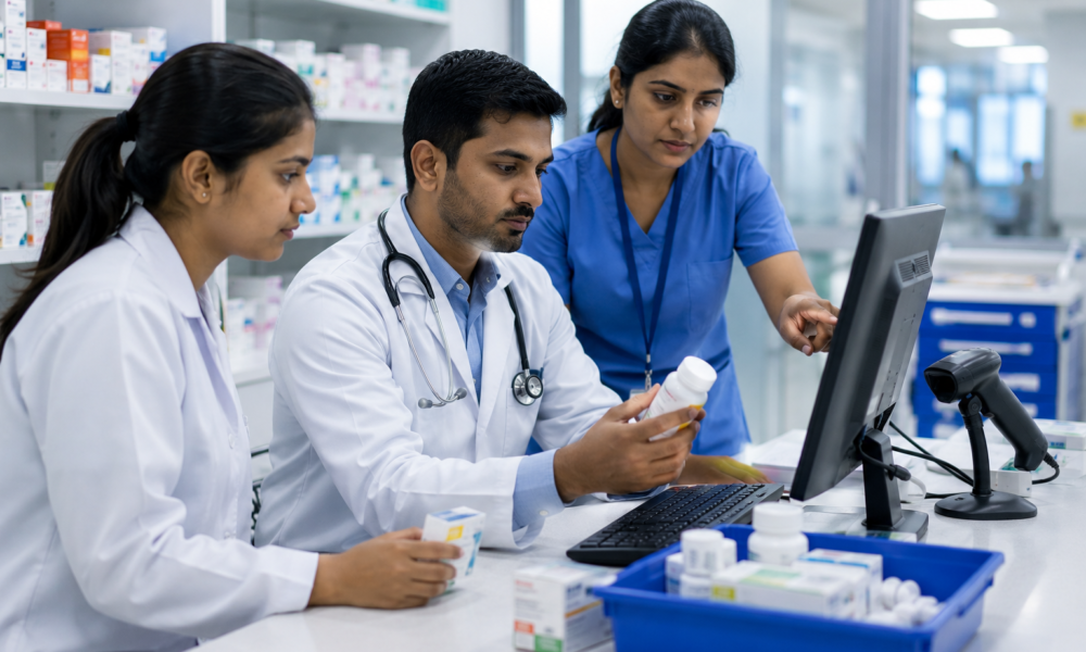 India is planning a system to record medication errors caught before they reach patients.