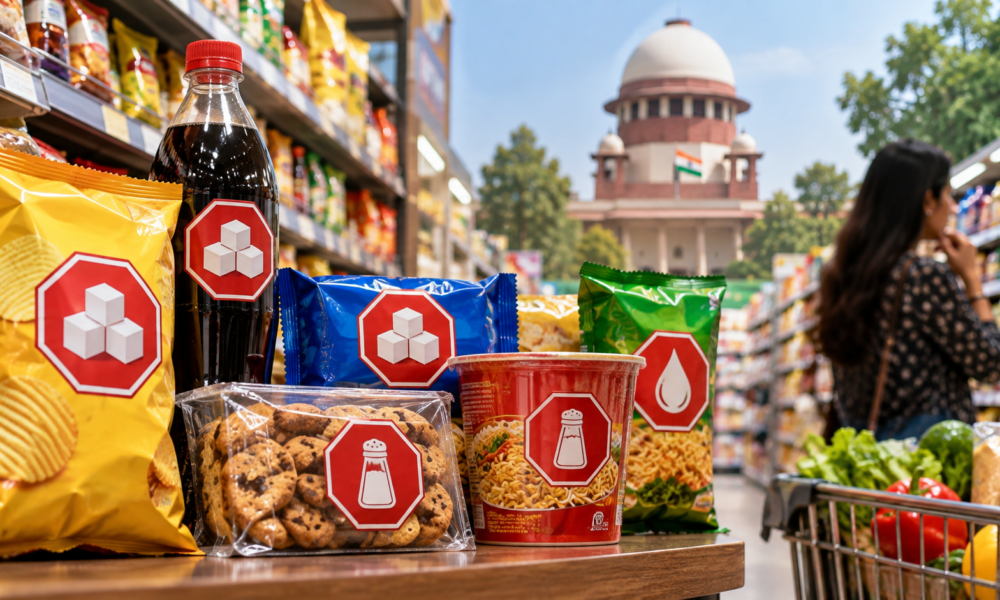 India could be heading towards tougher warning labels on packaged foods.