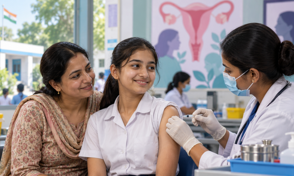 India’s HPV Vaccination Drive: 80 Lakh Doses Administered