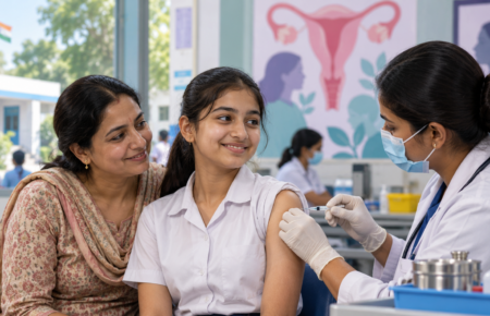India’s HPV Vaccination Drive: 80 Lakh Doses Administered