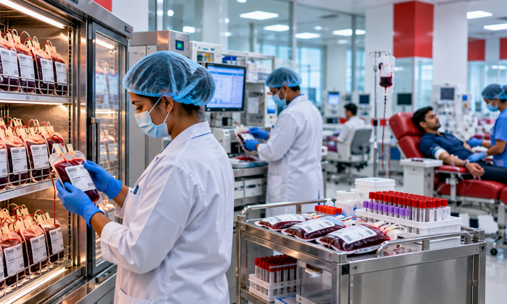 India Sets December 2026 Target for Universal Safe Blood Access