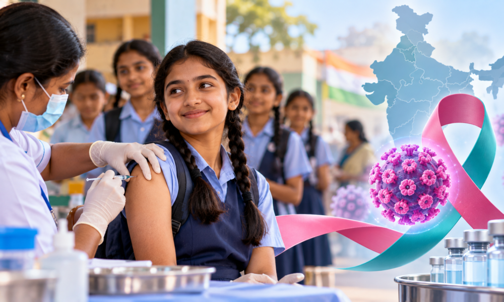 India Crosses 80 Lakh HPV Vaccine Doses in 2026