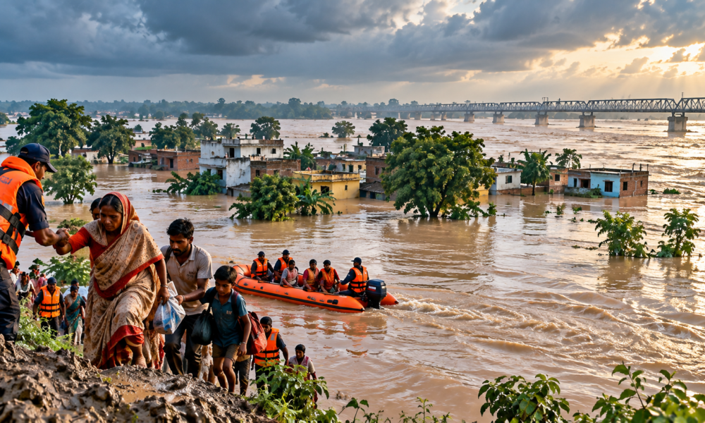 Floods Near the Gandak River: Major Health Risks People Face During and After Flooding