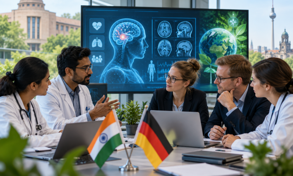 India and Germany Explore Energy-Efficient AI for Healthcare and Mental Wellness