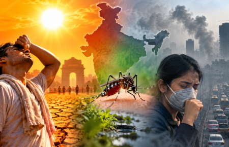 Climate Change Is Increasing India's Health Risks: Heat, Dengue and Air Pollution Explained