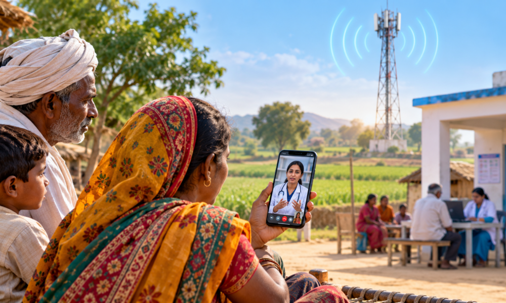 Mobile connectivity improving healthcare access in rural India