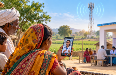 Mobile connectivity improving healthcare access in rural India