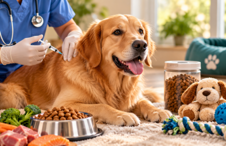 Pet Dog Health: Vaccination, Nutrition and Preventive Care