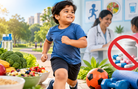 WHO Recommends Lifestyle Support Over Weight-Loss Drugs for Children Under 10