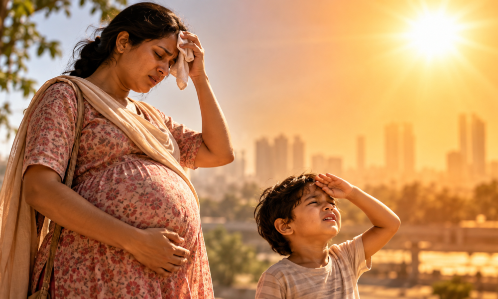 Extreme Heat Risks for Pregnant Women and Children