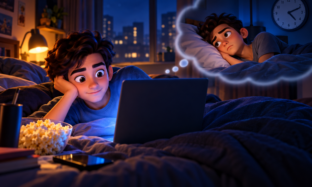 Screen Time Before Bed: How It Can Affect Sleep