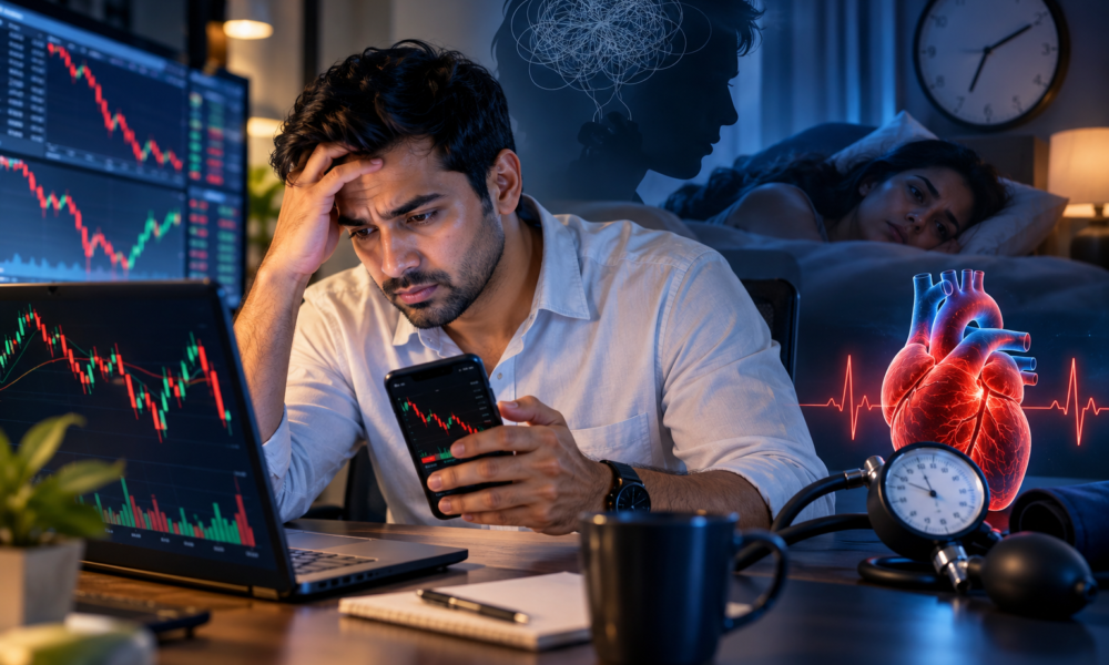 Trading Stress and Health: Effects on Sleep, Anxiety & Blood Pressure