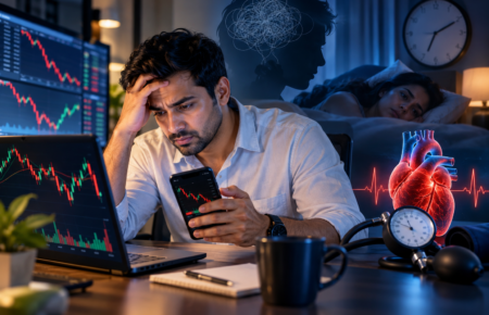 Trading Stress and Health: Effects on Sleep, Anxiety & Blood Pressure