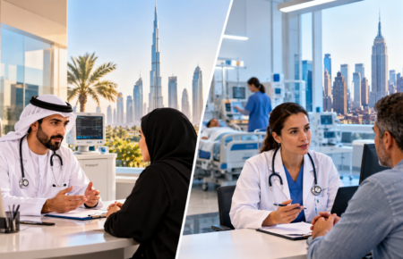 Health insurance and hospital costs comparison between UAE and USA