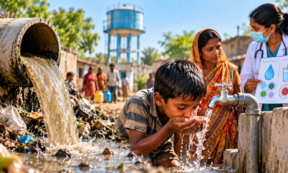 Safe Drinking Water and Public Health: Diseases Linked to Contaminated Water